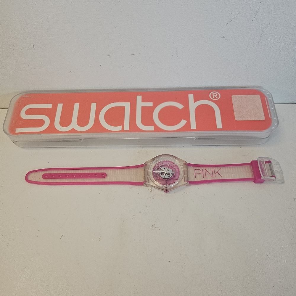 Swatch STANDARDS JELLY IN JELLY 2008 PINK Sea Watch - New
